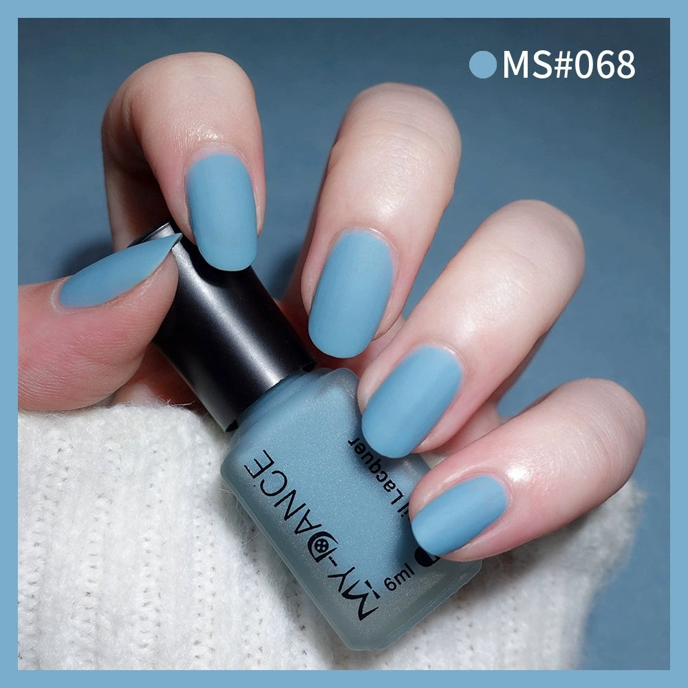 No Bake Velvet Matte Scrub Nail Polish