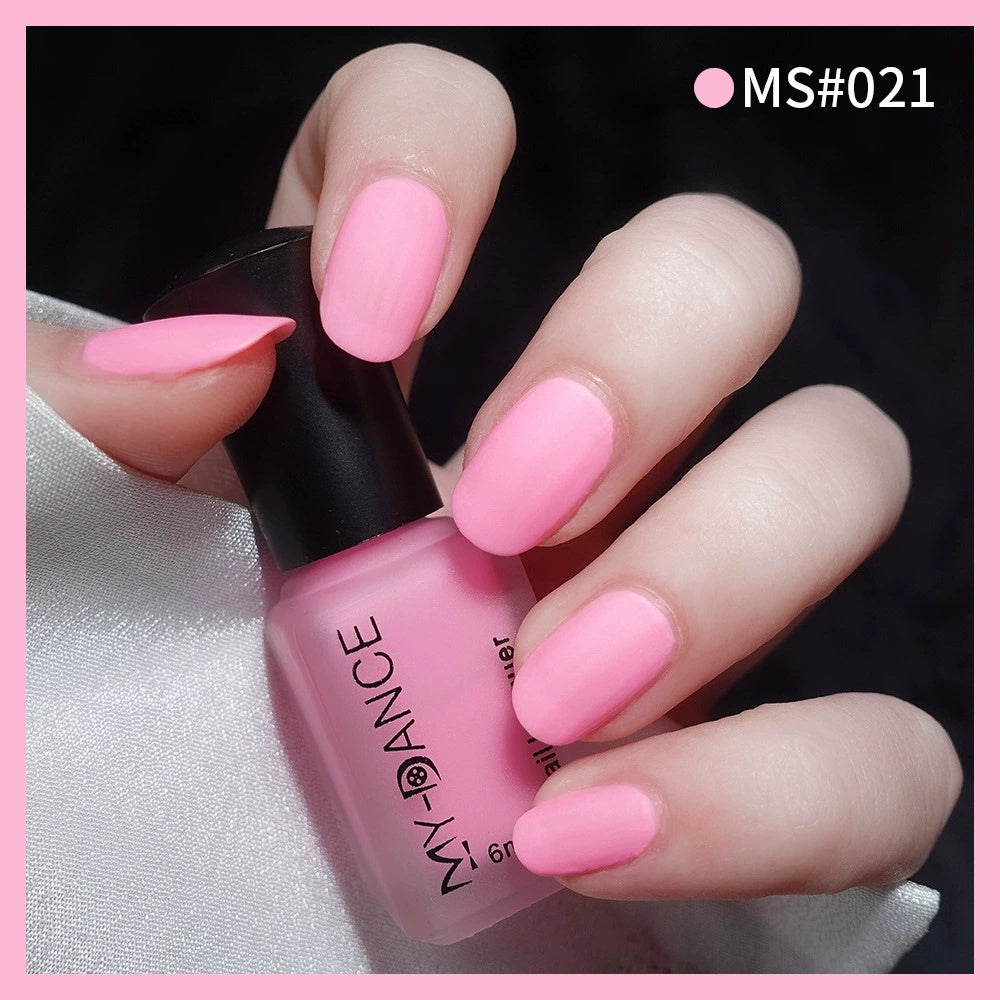 No Bake Velvet Matte Scrub Nail Polish