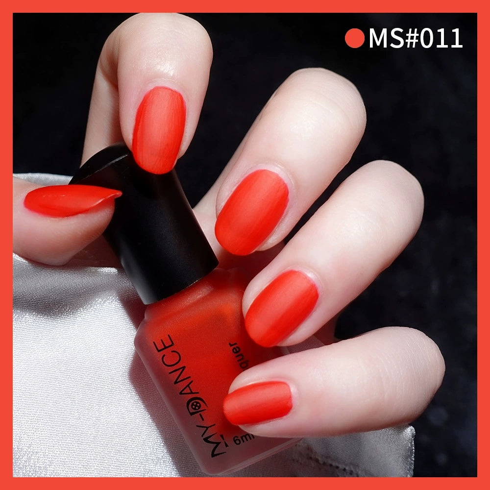 No Bake Velvet Matte Scrub Nail Polish