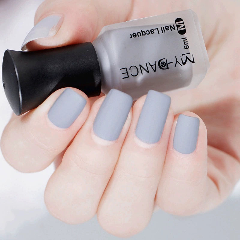 No Bake Velvet Matte Scrub Nail Polish