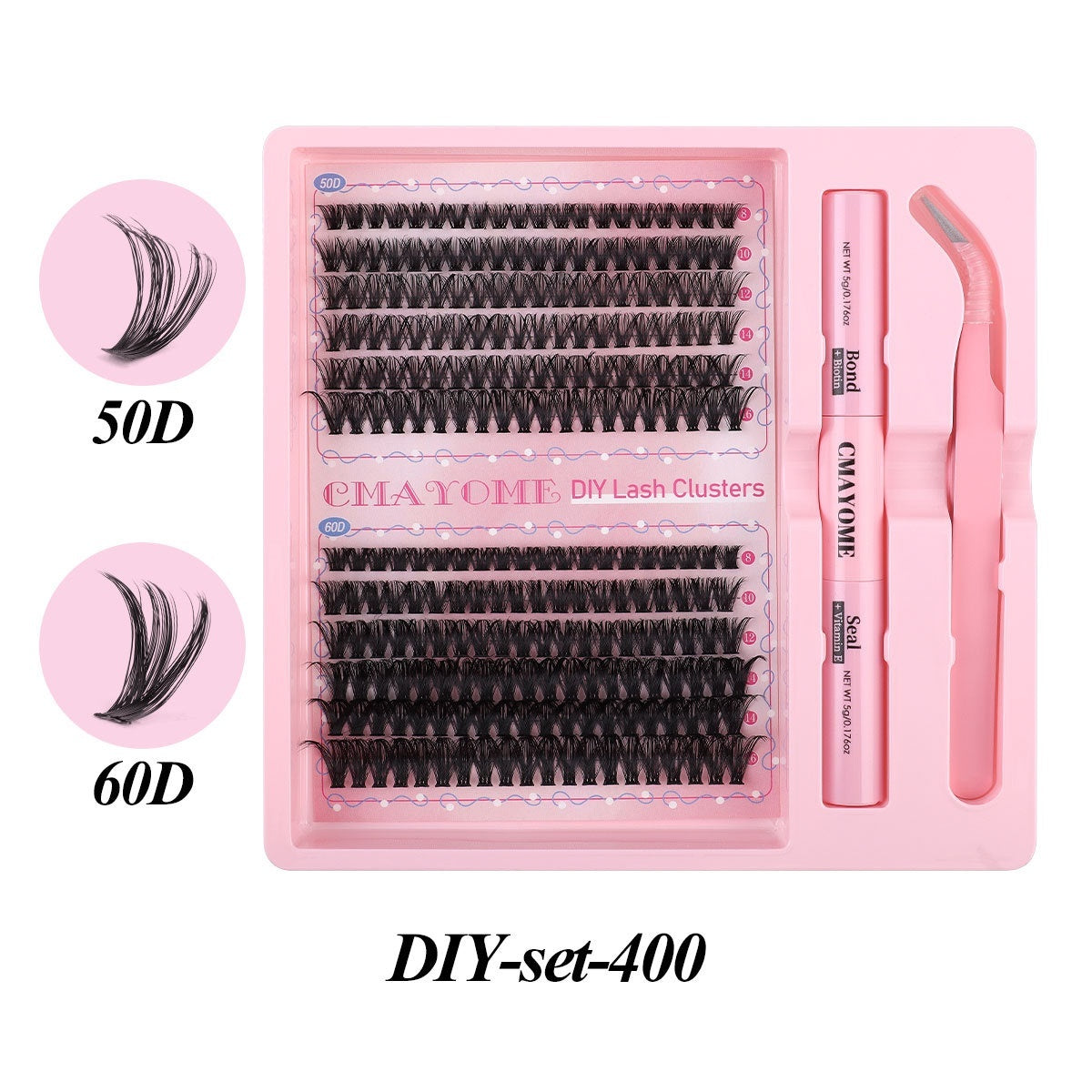 DIY Single Cluster Individual False Eyelash False Eyelashes Natural Thick Mixed Split Type