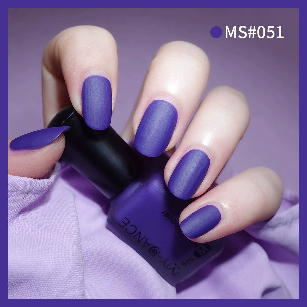 No Bake Velvet Matte Scrub Nail Polish