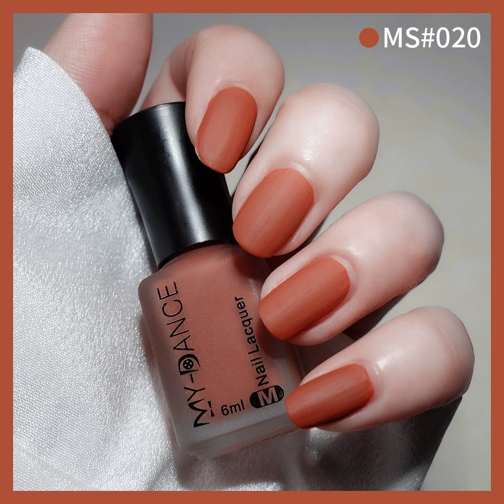 No Bake Velvet Matte Scrub Nail Polish