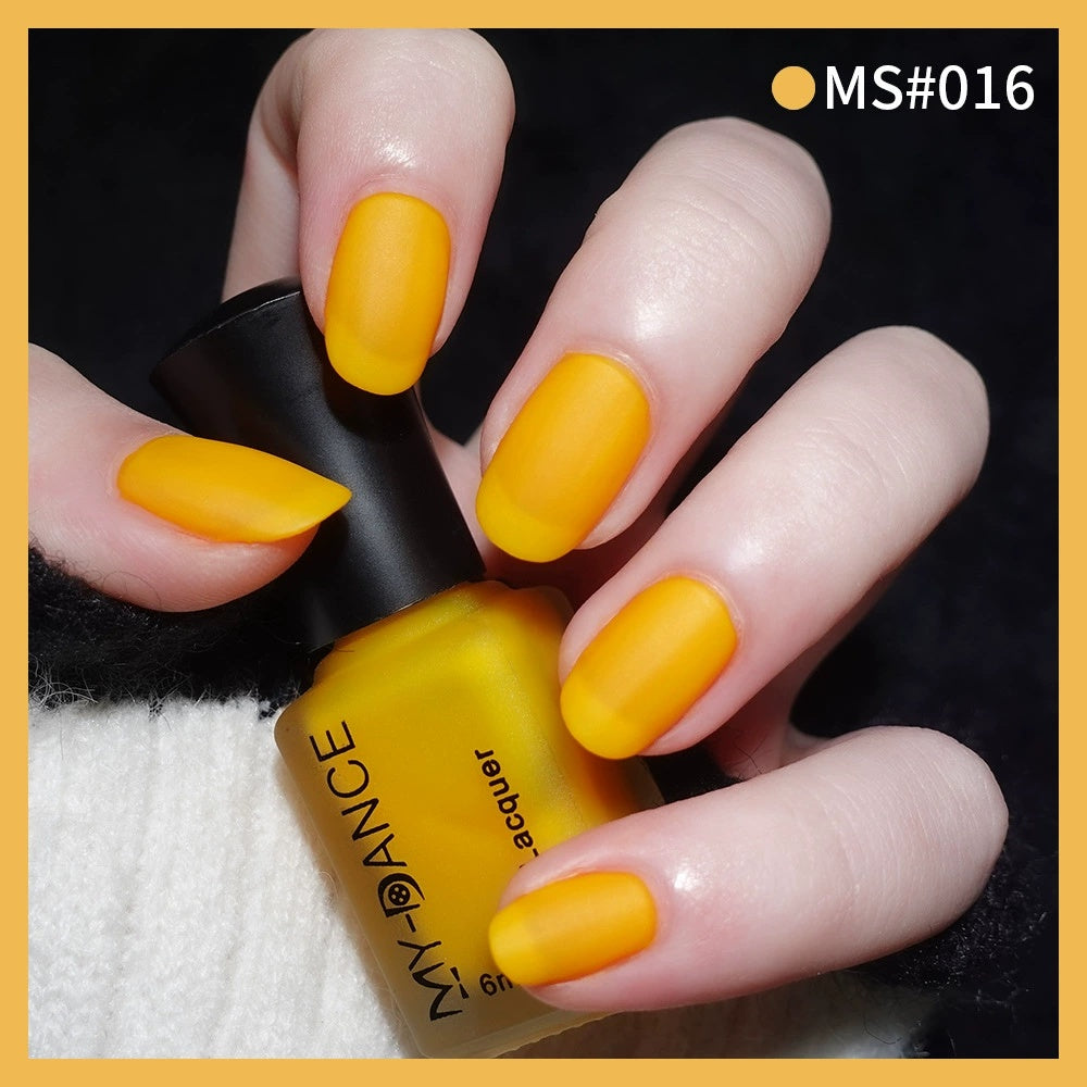 No Bake Velvet Matte Scrub Nail Polish