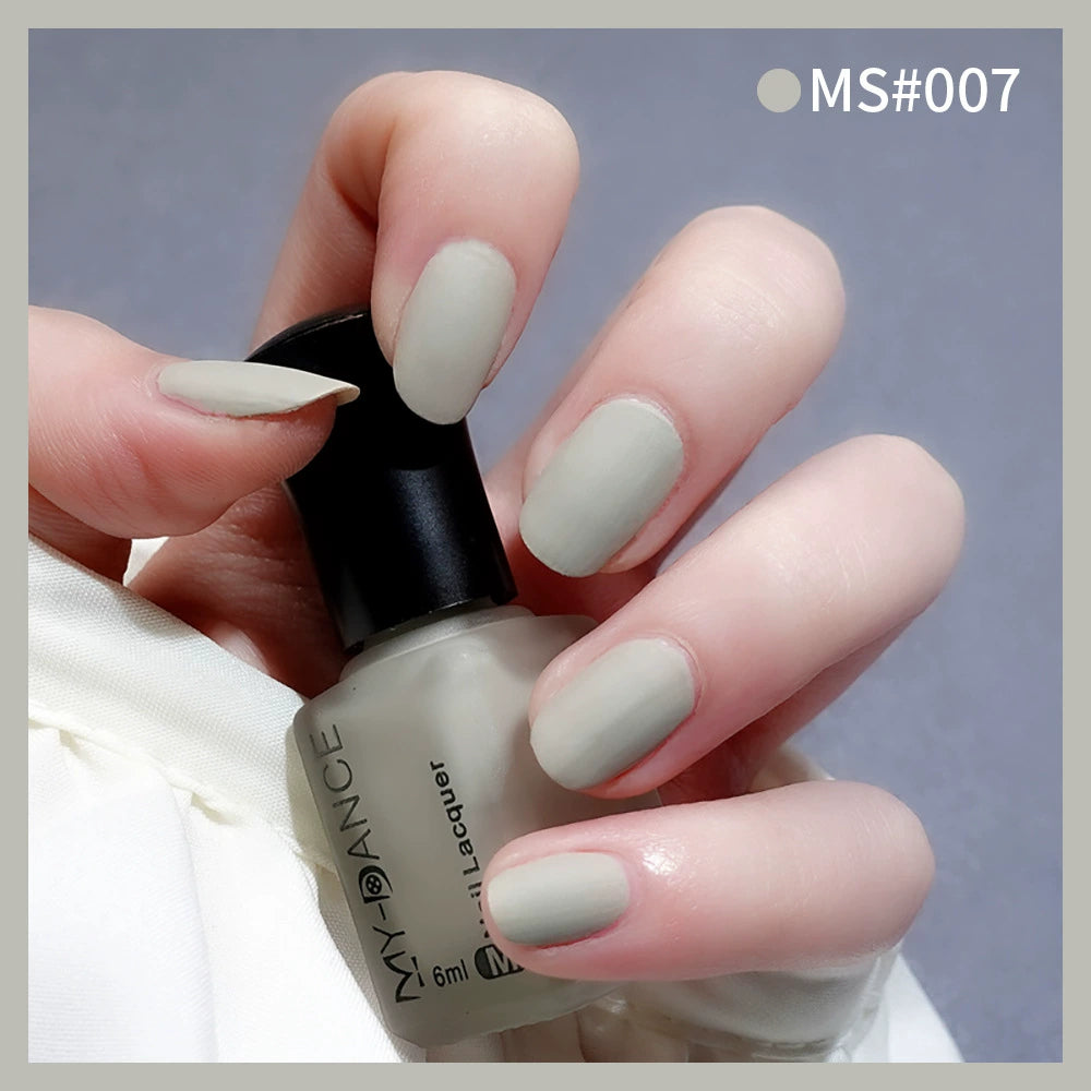 No Bake Velvet Matte Scrub Nail Polish