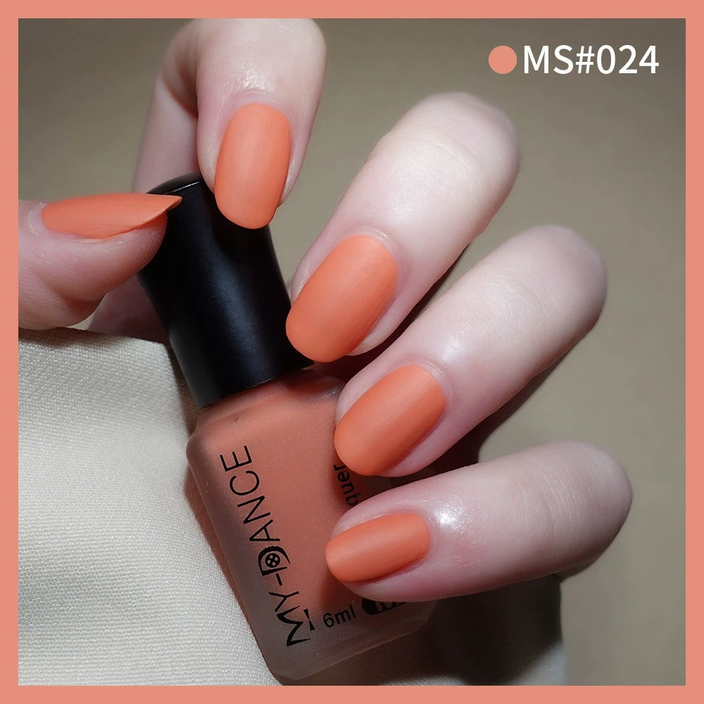 No Bake Velvet Matte Scrub Nail Polish