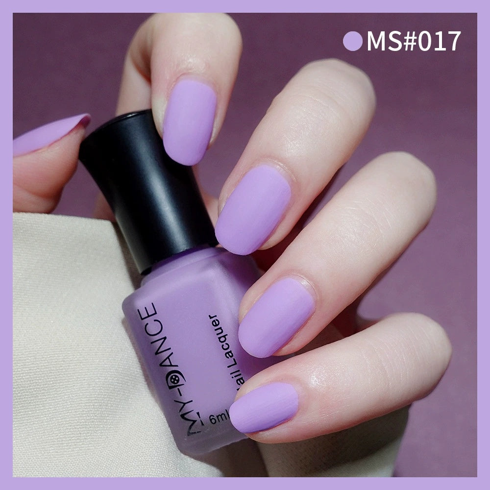 No Bake Velvet Matte Scrub Nail Polish