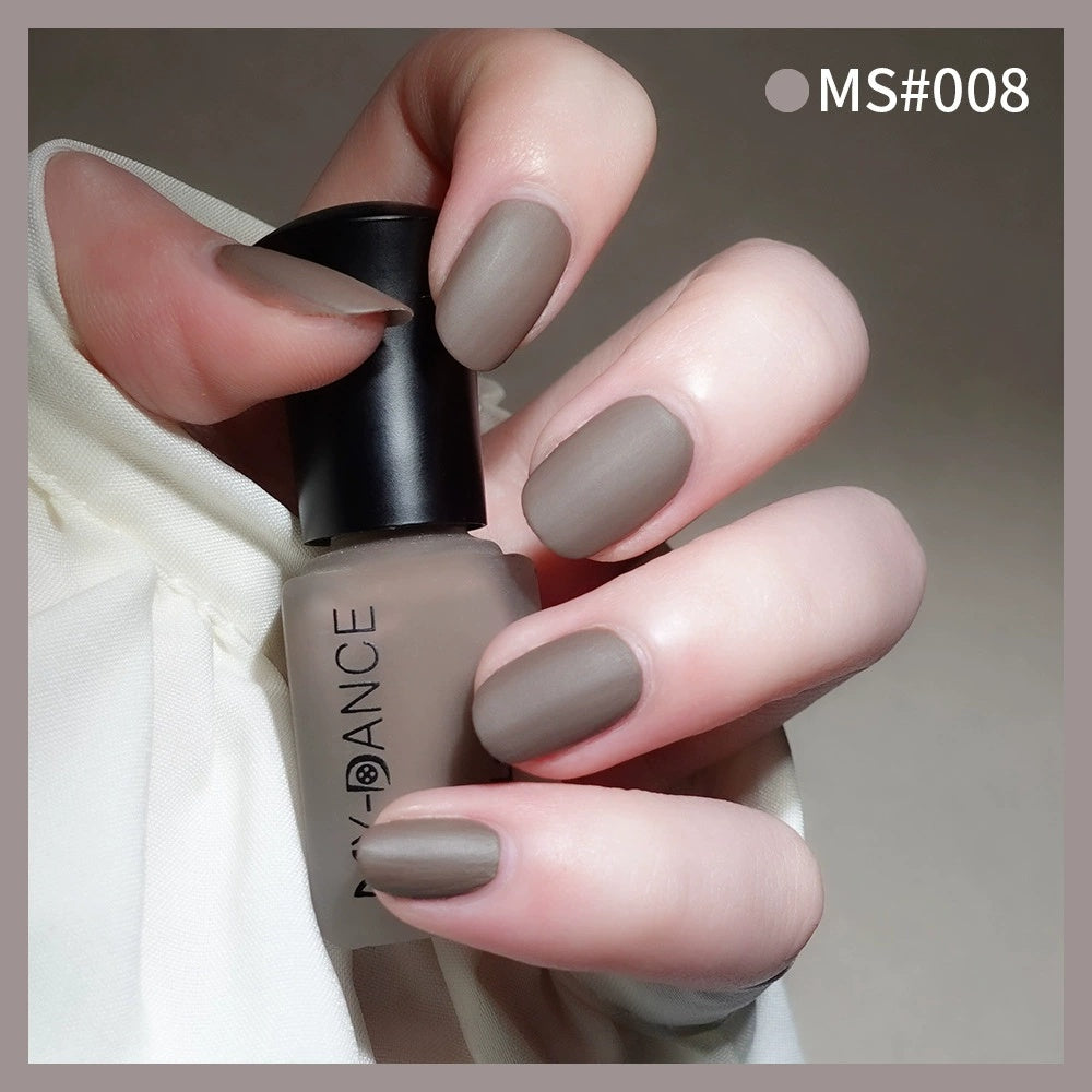 No Bake Velvet Matte Scrub Nail Polish