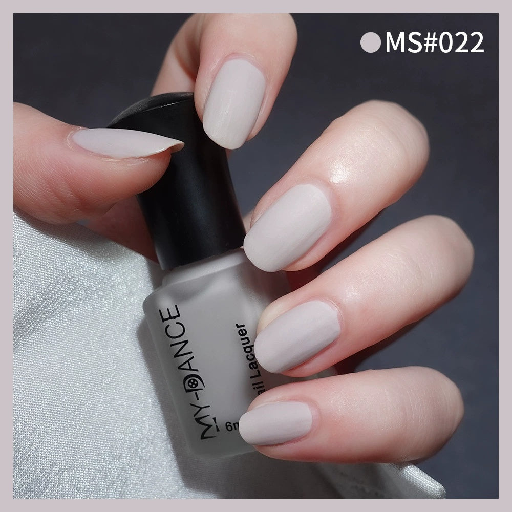 No Bake Velvet Matte Scrub Nail Polish