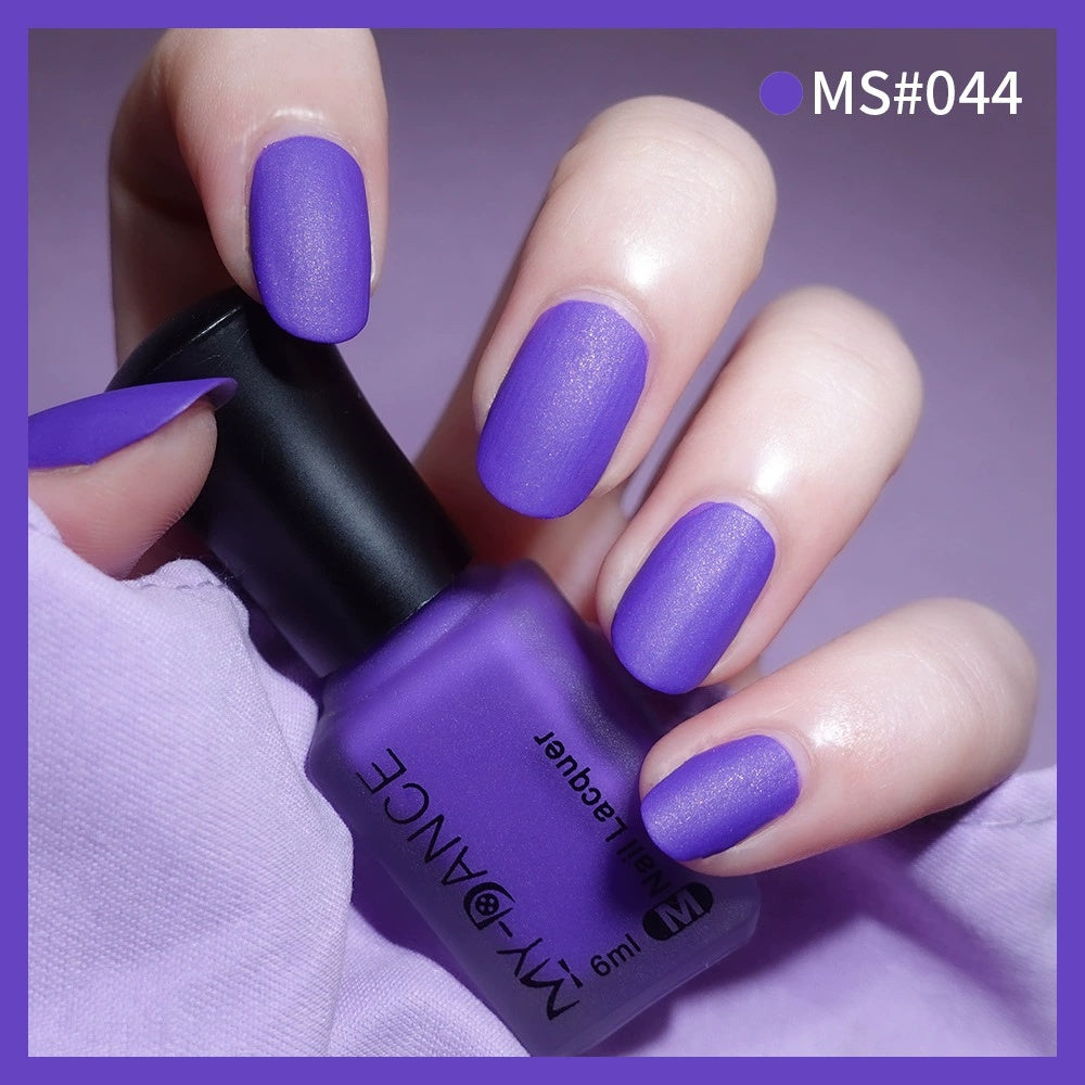 No Bake Velvet Matte Scrub Nail Polish