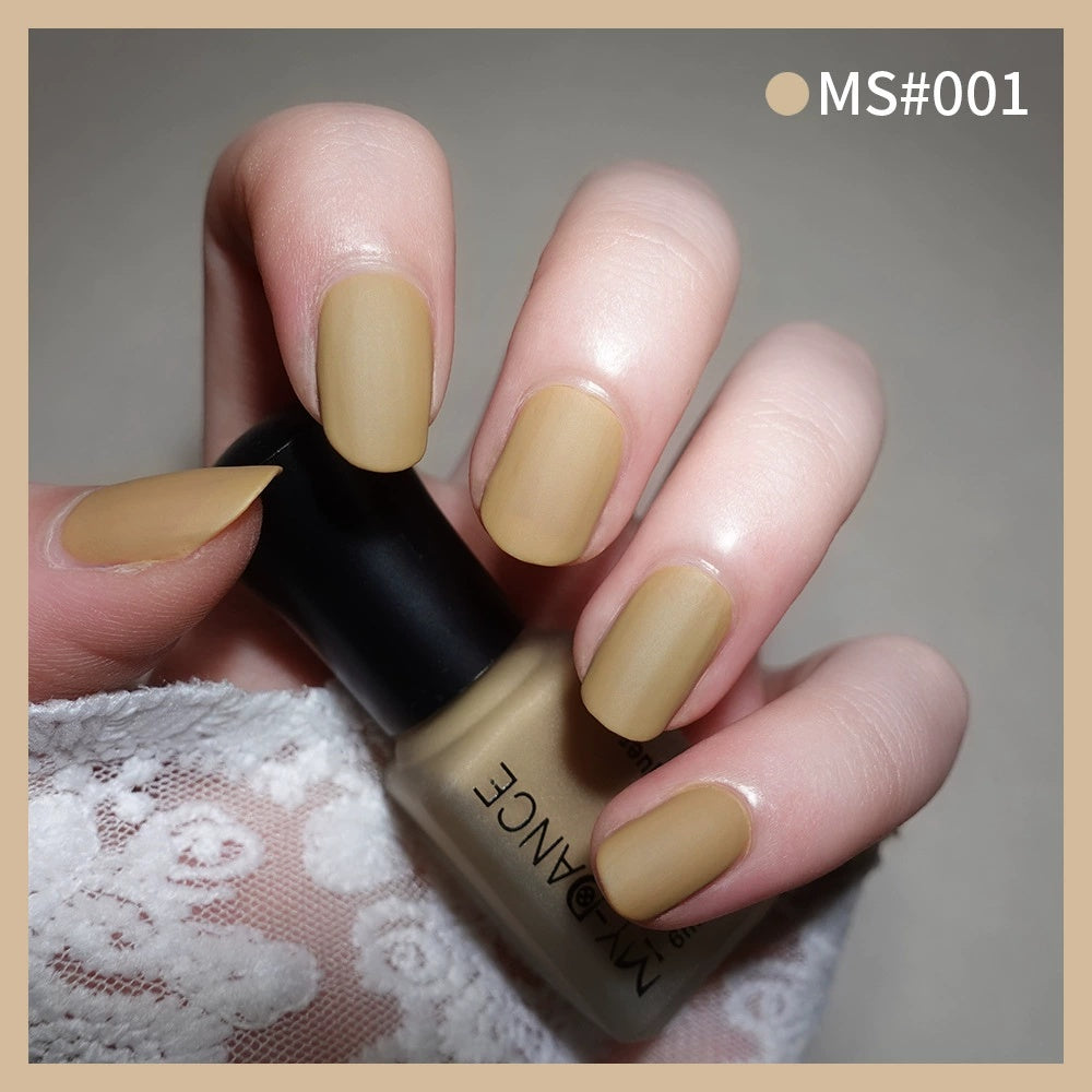 No Bake Velvet Matte Scrub Nail Polish