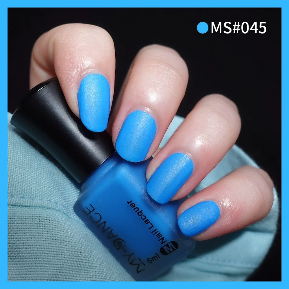 No Bake Velvet Matte Scrub Nail Polish