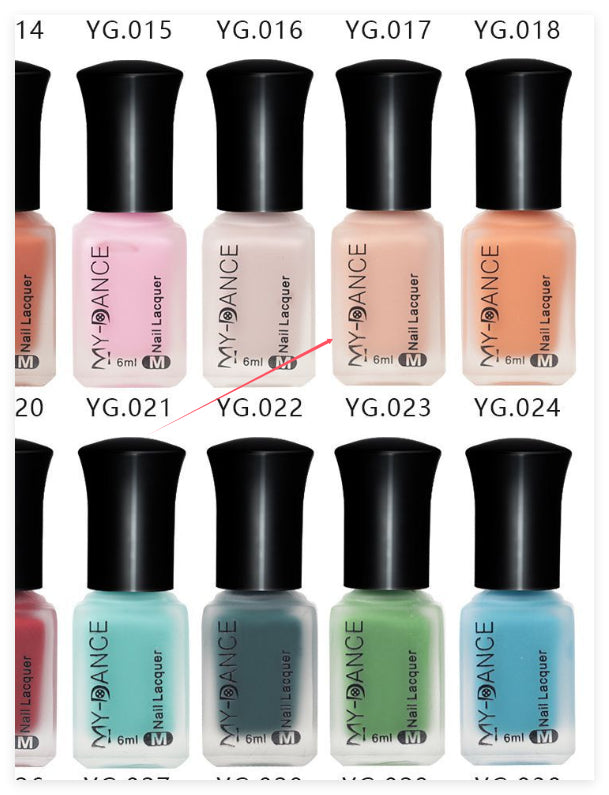 No Bake Velvet Matte Scrub Nail Polish