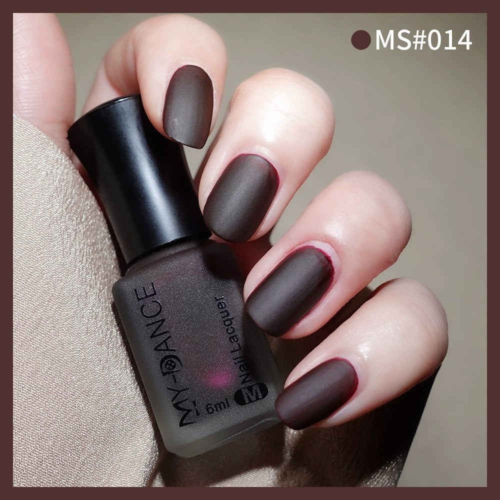 No Bake Velvet Matte Scrub Nail Polish