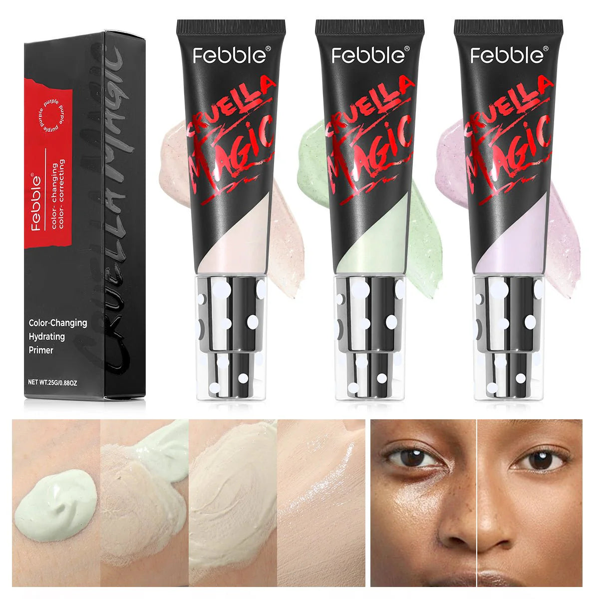 Febble - Magic Color-Changing Hydrating Primer